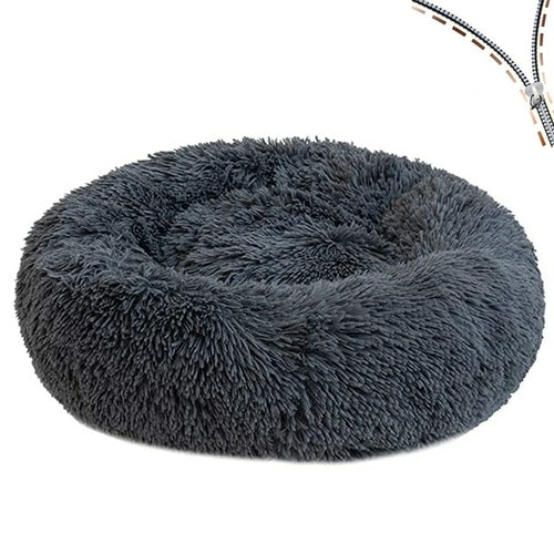 Removable Dog Bed Long Plush Cat Dog Beds For Small Large Dogs Cushion