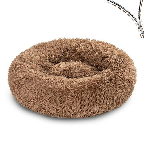 Removable Dog Bed Long Plush Cat Dog Beds For Small Large Dogs Cushion