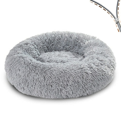 Removable Dog Bed Long Plush Cat Dog Beds For Small Large Dogs Cushion