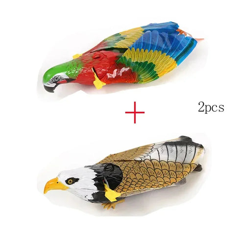 Simulation Bird Interactive Cat Toys Electric Hanging Eagle Flying