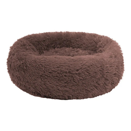 Pet Dog Bed Dog Sofa Donut Plush Dog Kennel Ultra Soft Washable Dog