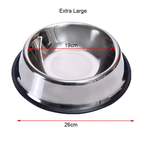 Stainless Steel Pet Dog Bowl Food Storage Container Dog Food Bowl