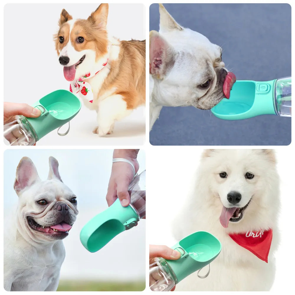 Portable Dog Water Bottle For Small Large Dogs Cat Outdoor Leakproof