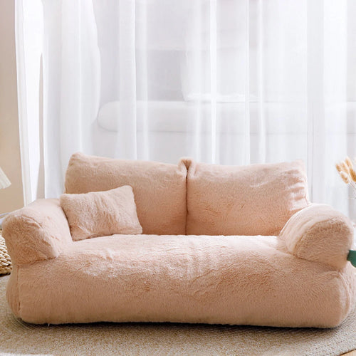 Cat Bed Sofa Winter Warm Cat Nest Sofa Beds Pet Deep Sleeping Bed For