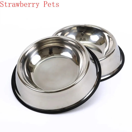 Stainless Steel Pet Dog Bowl Food Storage Container Dog Food Bowl