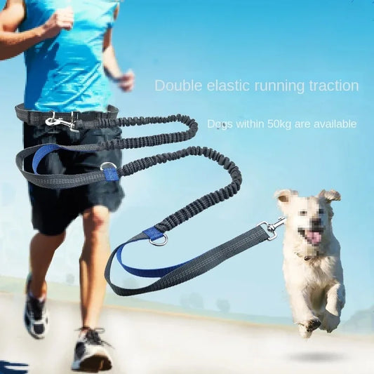 Retractable Hands Free Dog Leash for Running Judge Leash Large Dog Pet