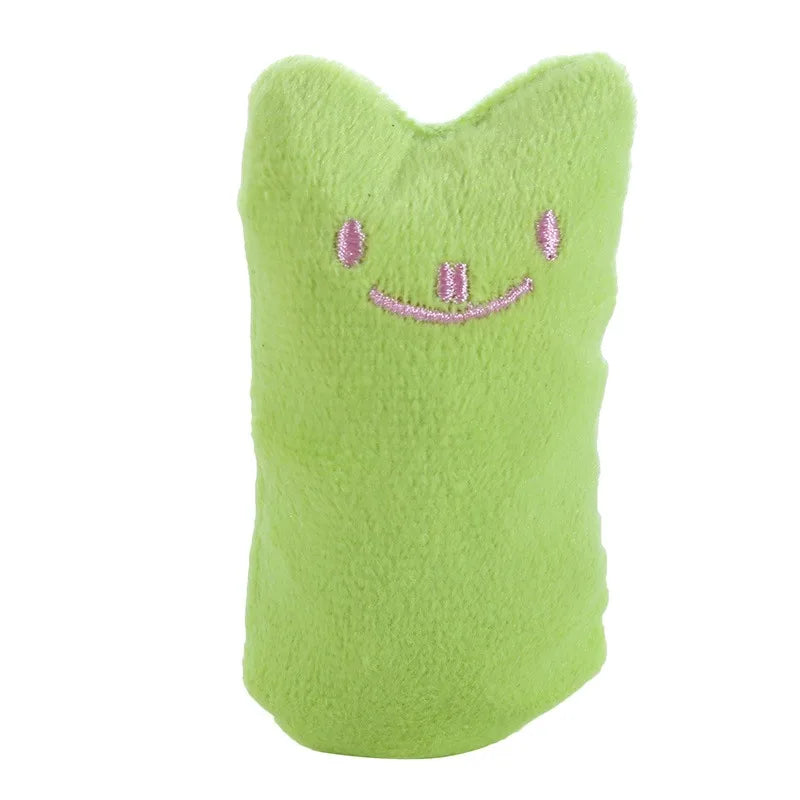 Catnip Toys Cute Thumb Plush Pillow Teeth Grinding Bite-resistant