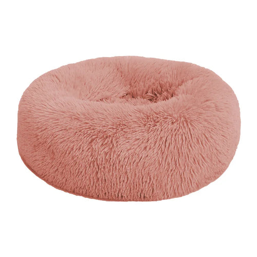 Pet Dog Bed Dog Sofa Donut Plush Dog Kennel Ultra Soft Washable Dog