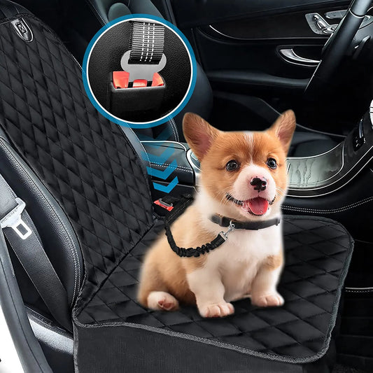Pet Car Seat Cover Front Seat Cushion Anti Slip Waterproof Protector