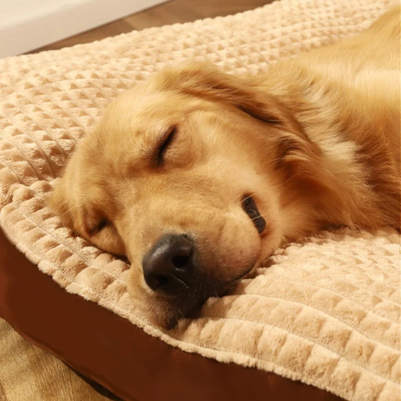 HOOPET Warm Dogs Sleeping Bed Soft Fleece Pet Blanket Detachable Cat