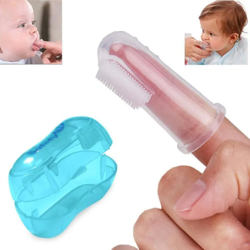 Super Soft Pet Finger Toothbrush Teddy Dog Brush Bad Breath Tartar