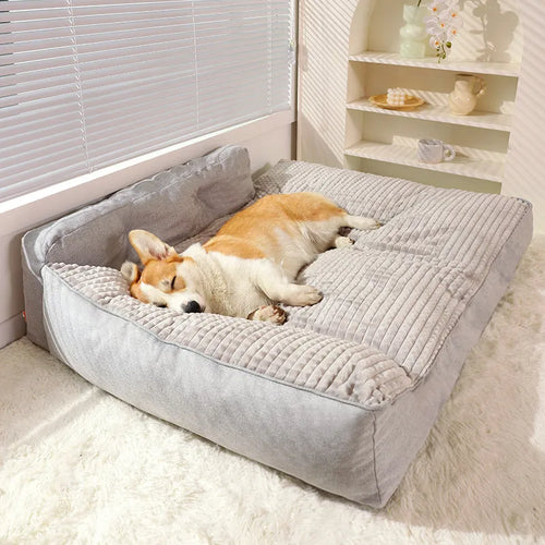 HOOPET Dog Cat Warm Sleeping Bed Cozy Nest Mat Medium Big Dogs Cushion